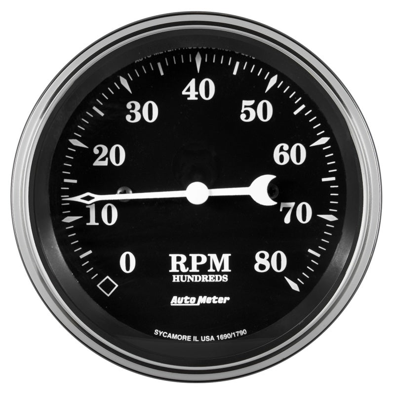 Auto Meter Old Tyme In-DashTachometer -  3-3/8 - 8000 RPM