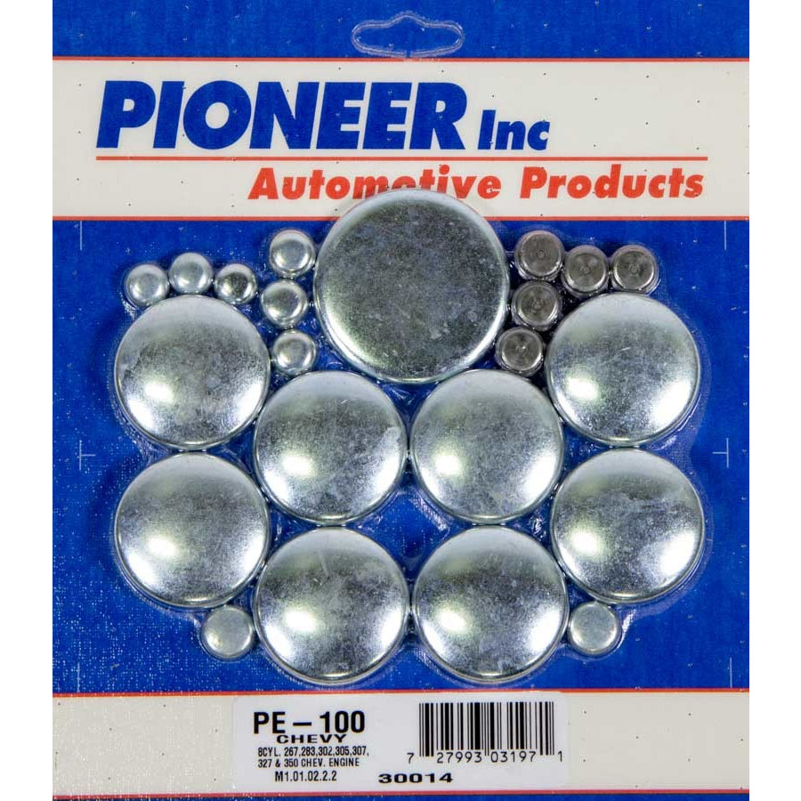 Pioneer 350 Chevy Freeze Plug Kit - Steel