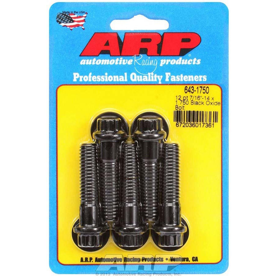 ARP Bolt Kit - 12-Point (5) 7/16-14 x 1.750