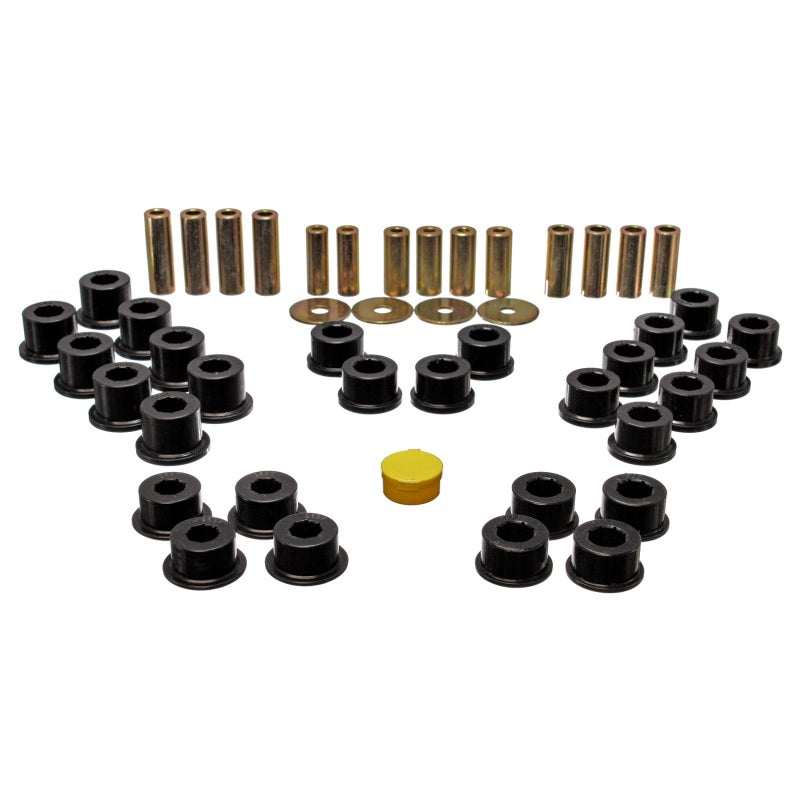 Energy Suspension Hyper-Flex Control Arm Bushing Rear Polyurethane Black - Mazda Miata 1990-2005