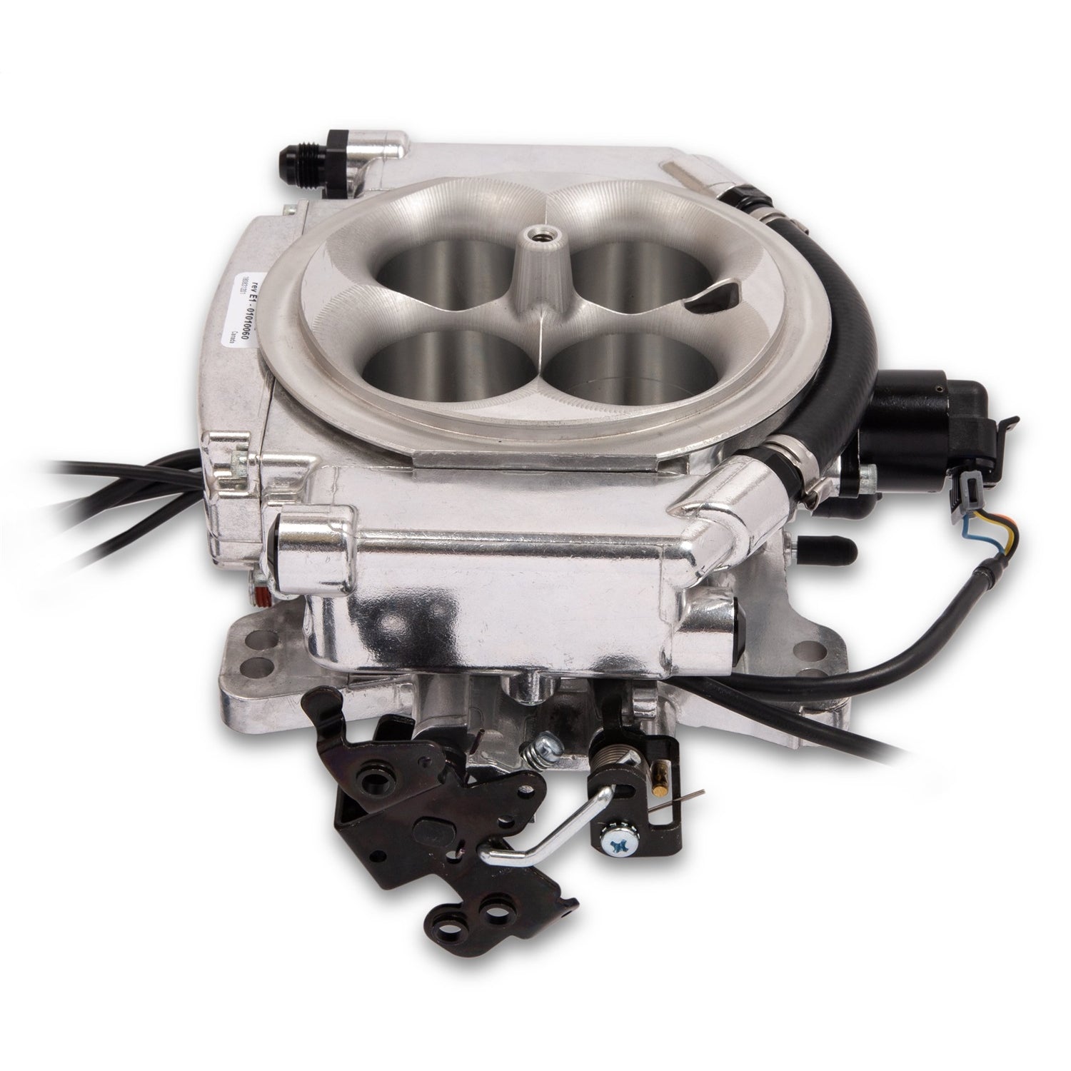 Holley Sniper EFI Sniper EFI XFlow Throttle Body Fuel Injection - Square Bore - Silver