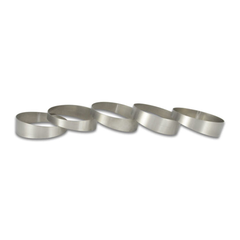 Vibrant Performance Pie Cut - 3-1/2" OD - Titanium (Set of 5)