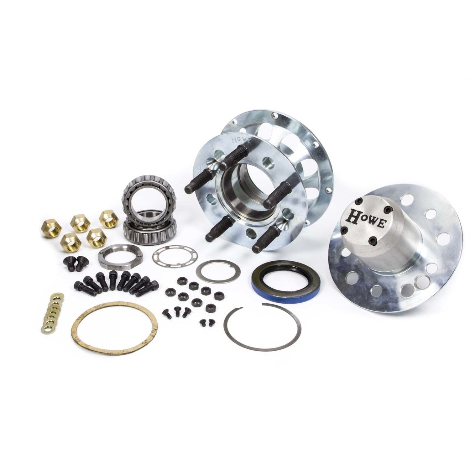 Howe Steel Rear 5 x 5" Hub Kit - (8 Bolt Rotor)