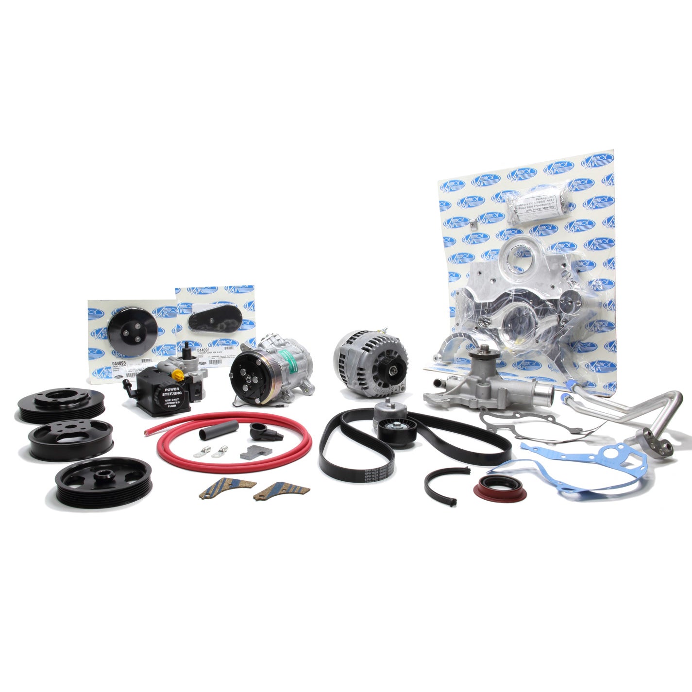 Vintage Air SBF Front Runner Kit Black w/Power Steering