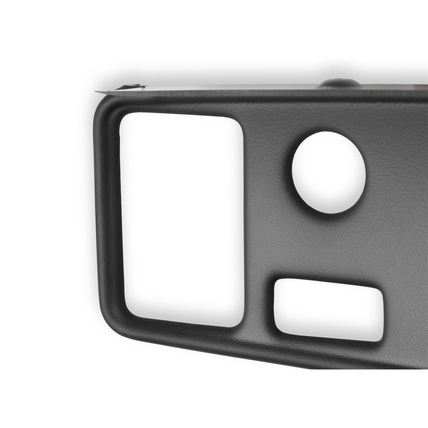 Holley EFI Gauge Mounting Panel - Dash Bezel - Black - GM F-Body 1970-81