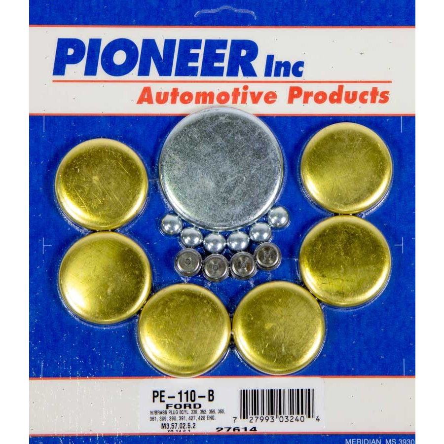 Pioneer 390 Ford Freeze Plug Kit - Brass