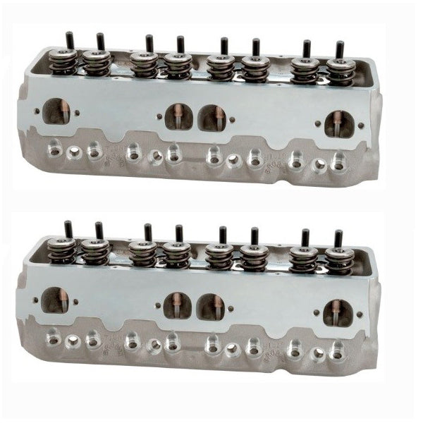Brodix Track 1 KC Series 23 CNC Ported Aluminum Cylinder Heads - Assembled