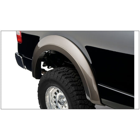 Bushwacker Extend-A-Fender Front / Rear Fender Flare - 2 in Wide - Black - Ford / Lincoln Fullsize Truck 2004-08