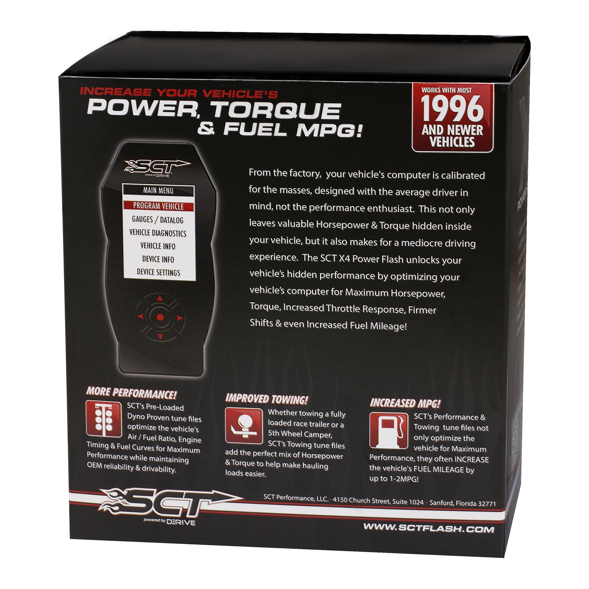 SCT Performance X4 Power Flash Programmer GM Cars/Trucks