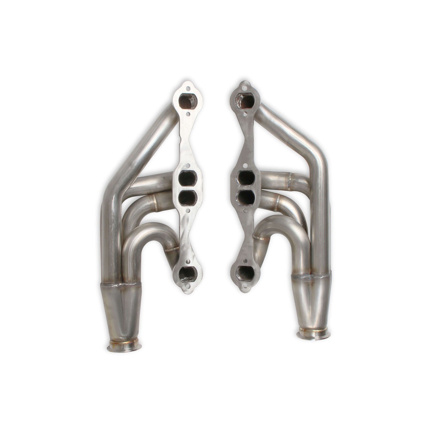 Flowtech Full Length Headers - 1-7/8 in Primary - 2-1/2 in Collector - Stainless - Small Block Chevy (Pair)