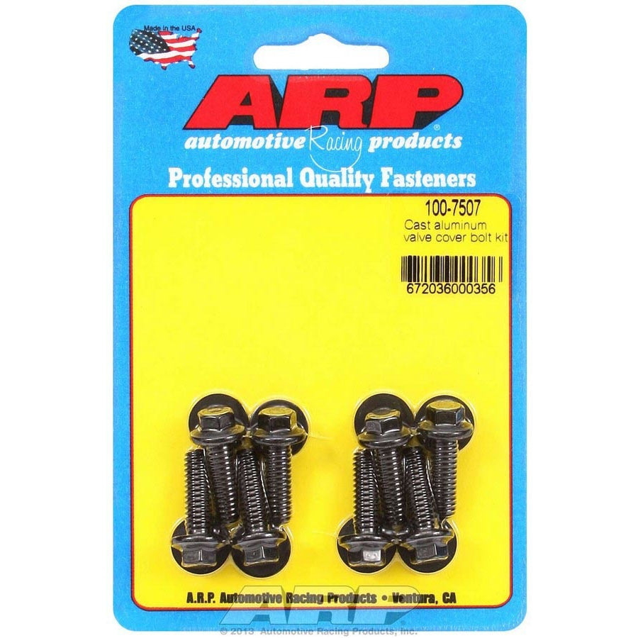 ARP Valve Cover Bolt Kit 6-Point 1/4-20 x .812 (8 Pack)