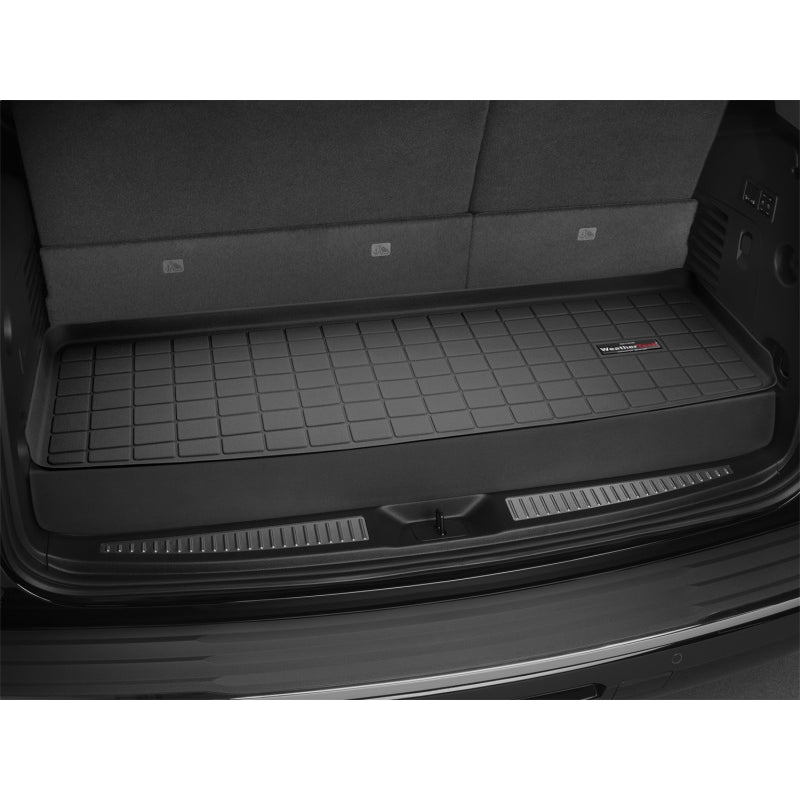 WeatherTech Behind 3rd Row Cargo Liner - Black / Textured - GM Fullsize SUV 2015 40707