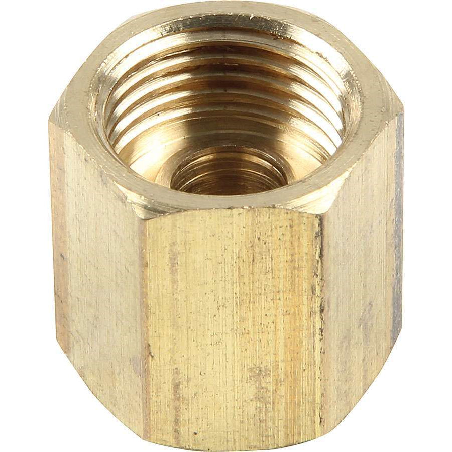 Allstar Performance Inverted Flare Union Fitting - 3/8" Line - 5/8"-18 Thread (4 Pack)