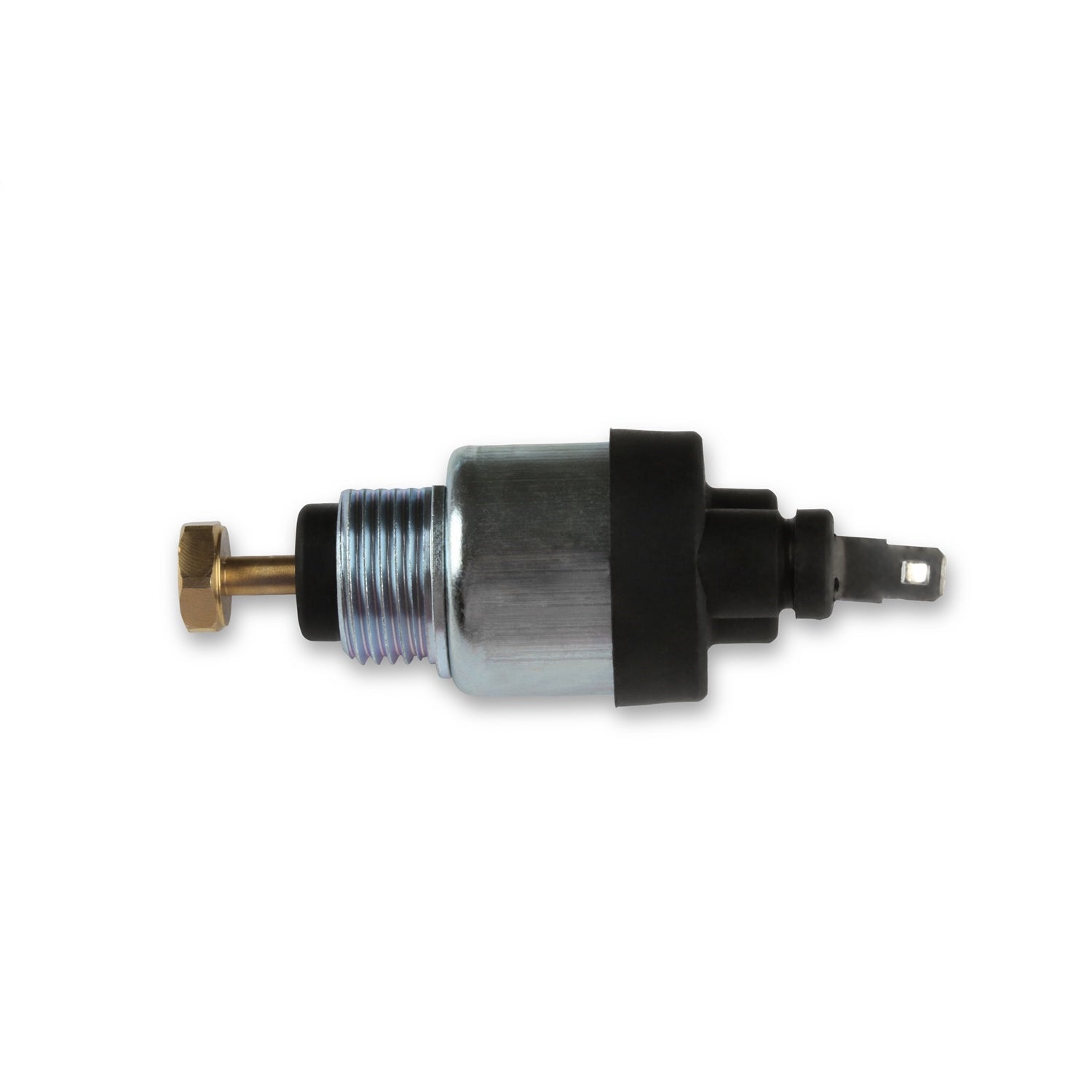 Holley Street Warrior Throttle Solenoid - Fast Idle - Bracket - Steel - Zinc Oxide - Street Warrior Carburetors