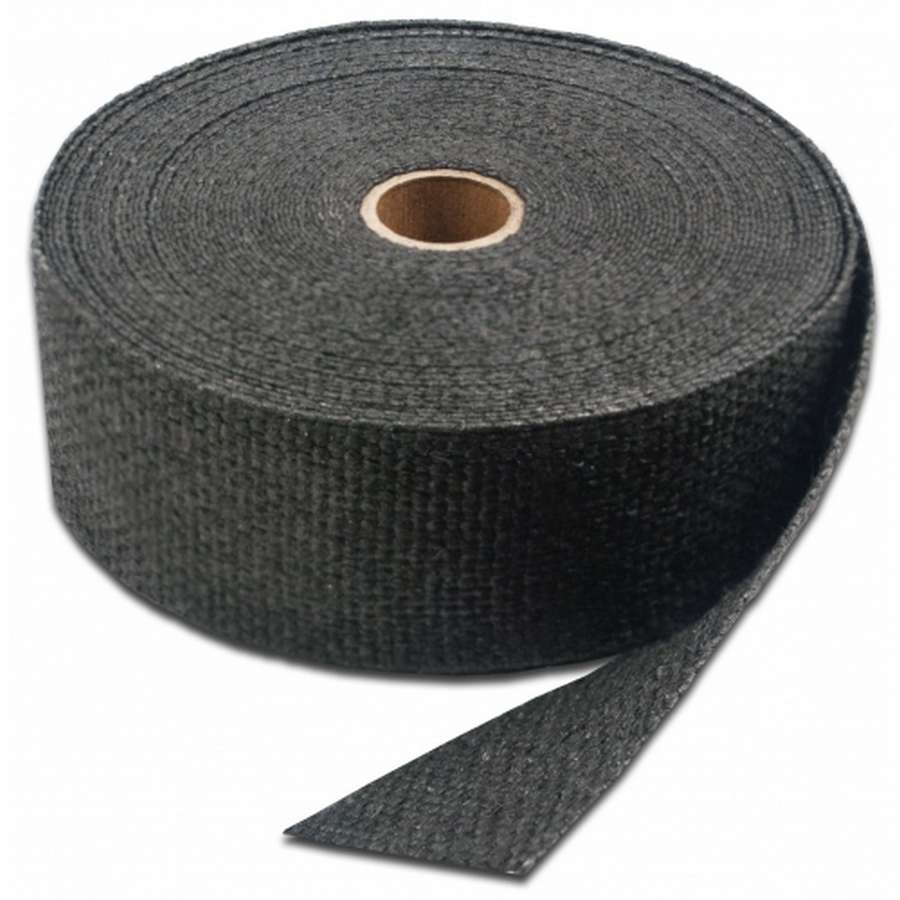 Thermo-Tec Black Graphite Exhaust Insulating Wrap - 1" x 50 Ft. x 1/16" Thick