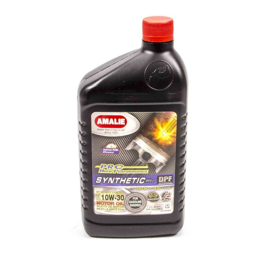 Amalie Pro High Performance Synthetic Blend Motor Oil - 10W-30 - 1 Qt. Bottle
