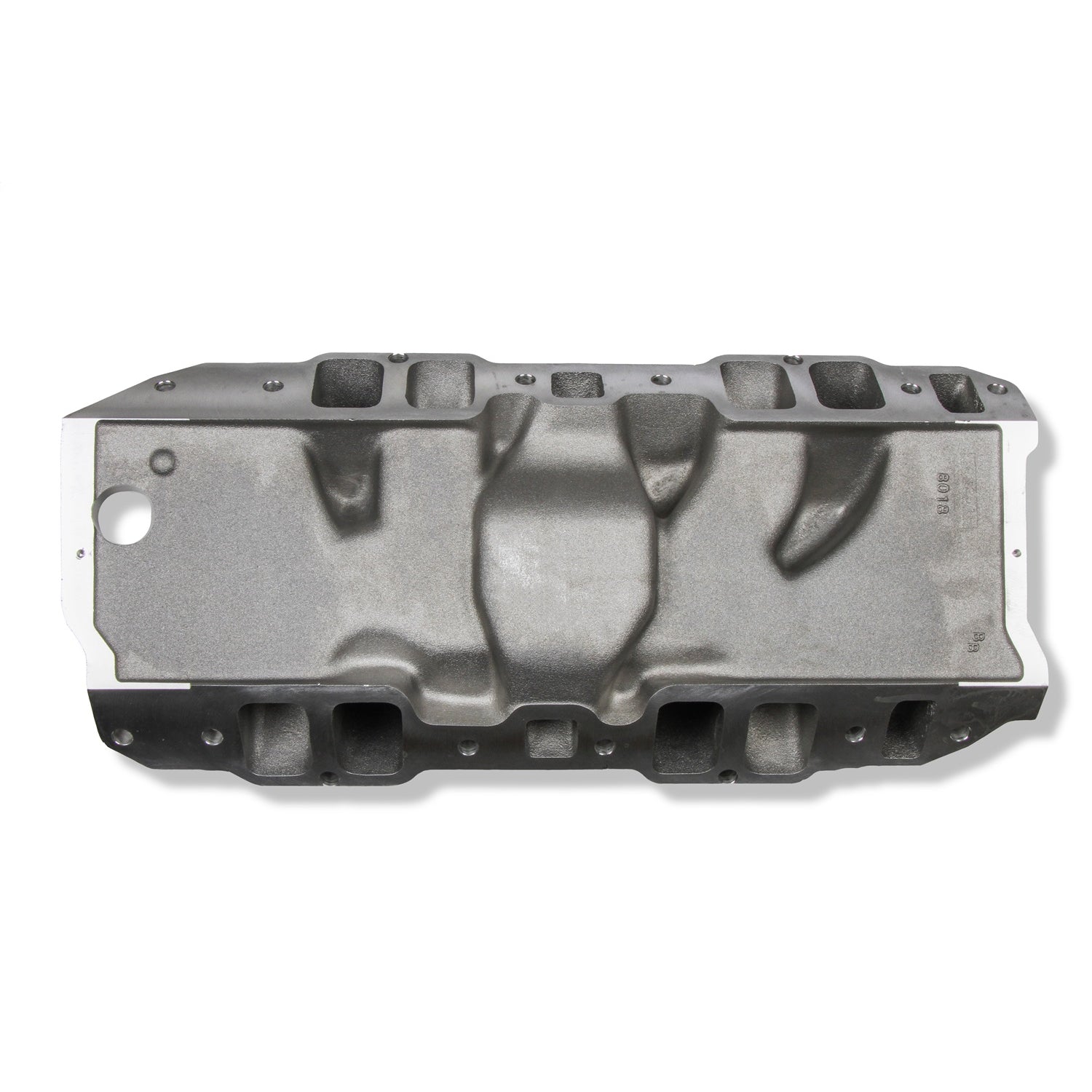 Weiand Stealth Square Bore Dual Plane Intake Manifold - Rectangle Port - Big Block Chevy