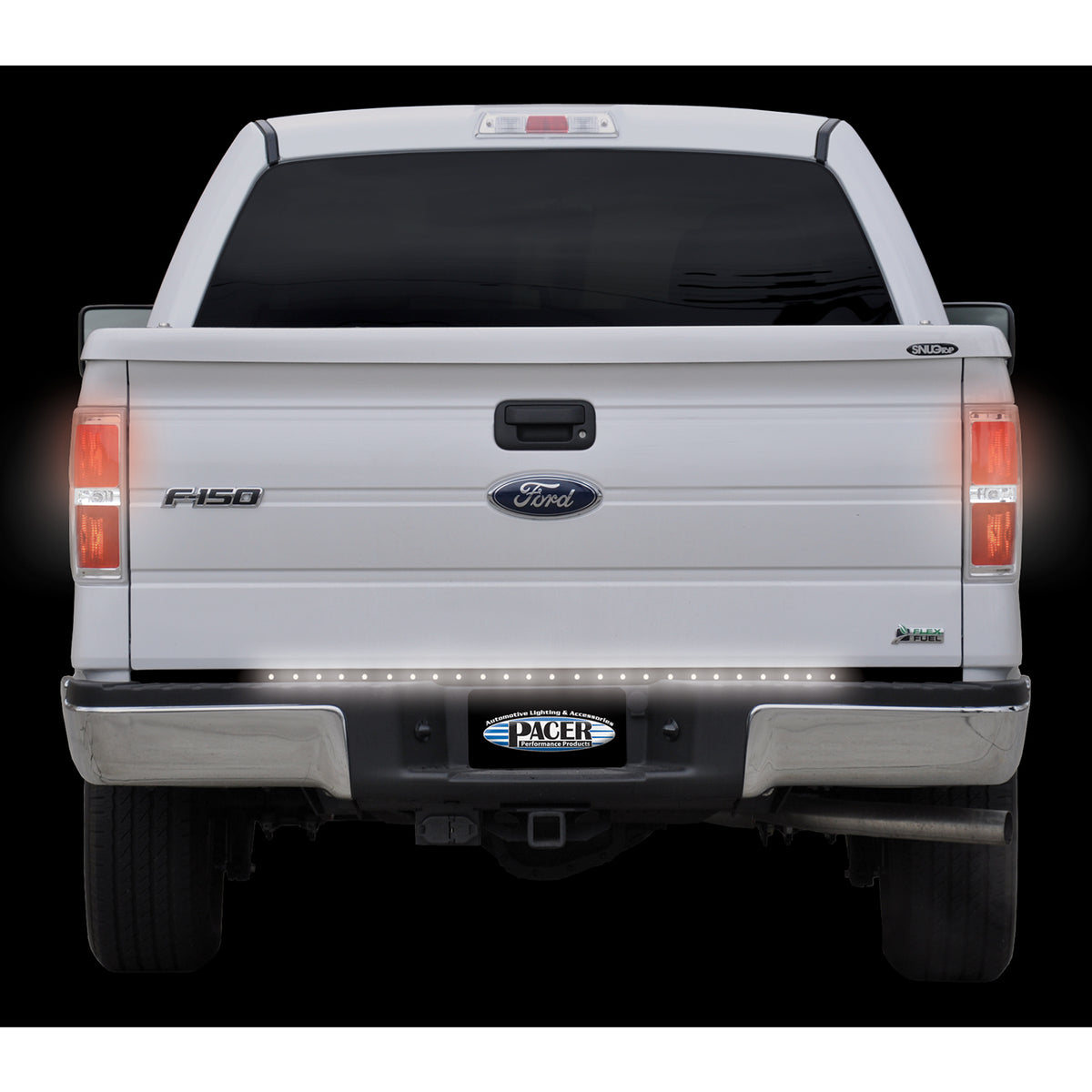 Pacer Performance Outback F5 Tailgate Light Red/Amber LED Running/Brake/Turn Function 60" Length - Adhesive Backing