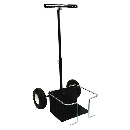 Flo-Fast Utility Jug Cart - Steel - Black Powder Coat - 15 Gallon Jugs