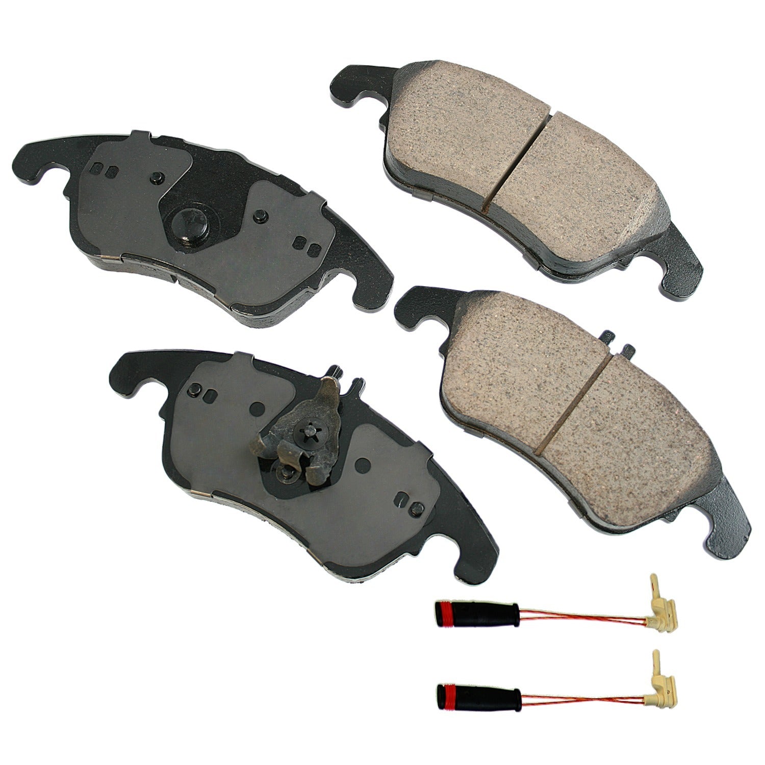 Akebono Brakes Euro Front Brake Pads - Mercedes Benz 2008-2015 (Set of 4)