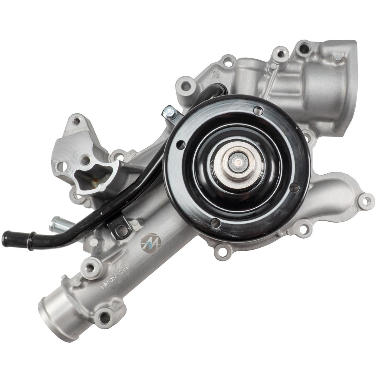 Melling Water Pump - Black Pulley - 4.67 in Hub Height - Mopar Gen III Hemi