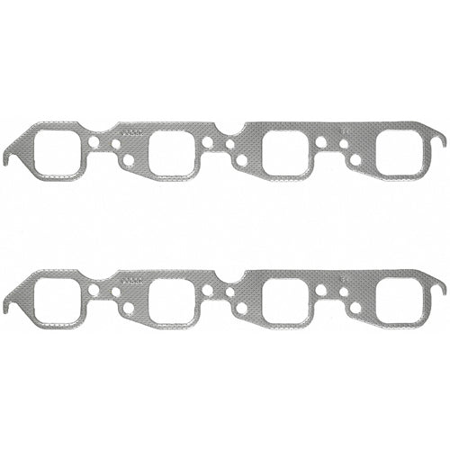Fel-Pro Exhaust Header / Manifold Gasket - 1.910 x 1.880 in Square Port - Composite - Big Block Chevy - Pair