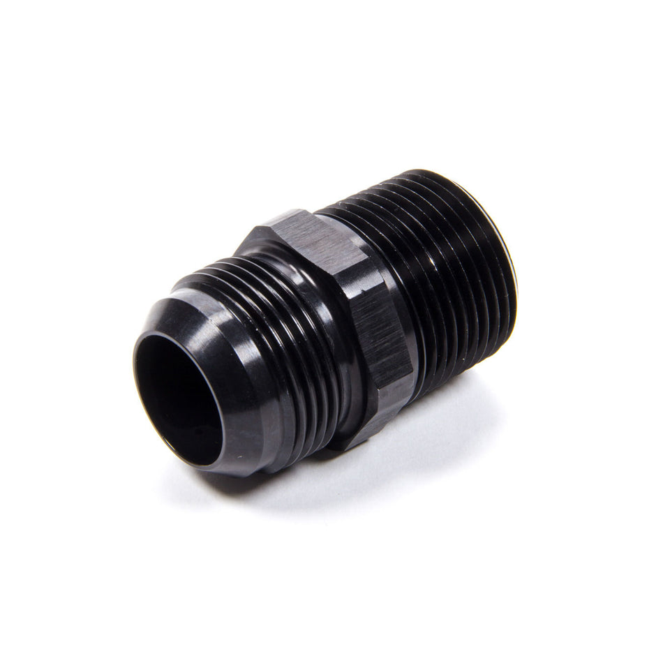 XRP Adapter Fitting Straight 16 AN Male to 1" NPT Male Aluminum - Black Anodize