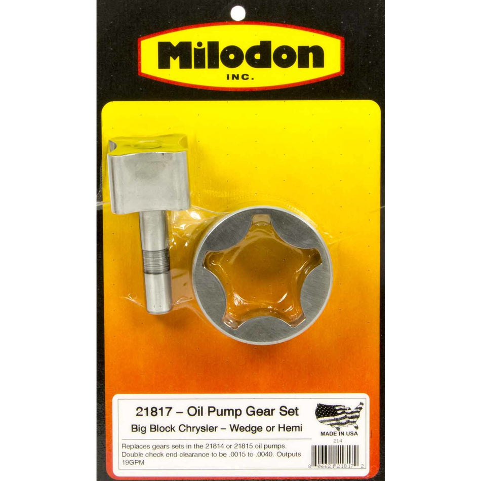 Milodon Chrysler Oil Pump Gears