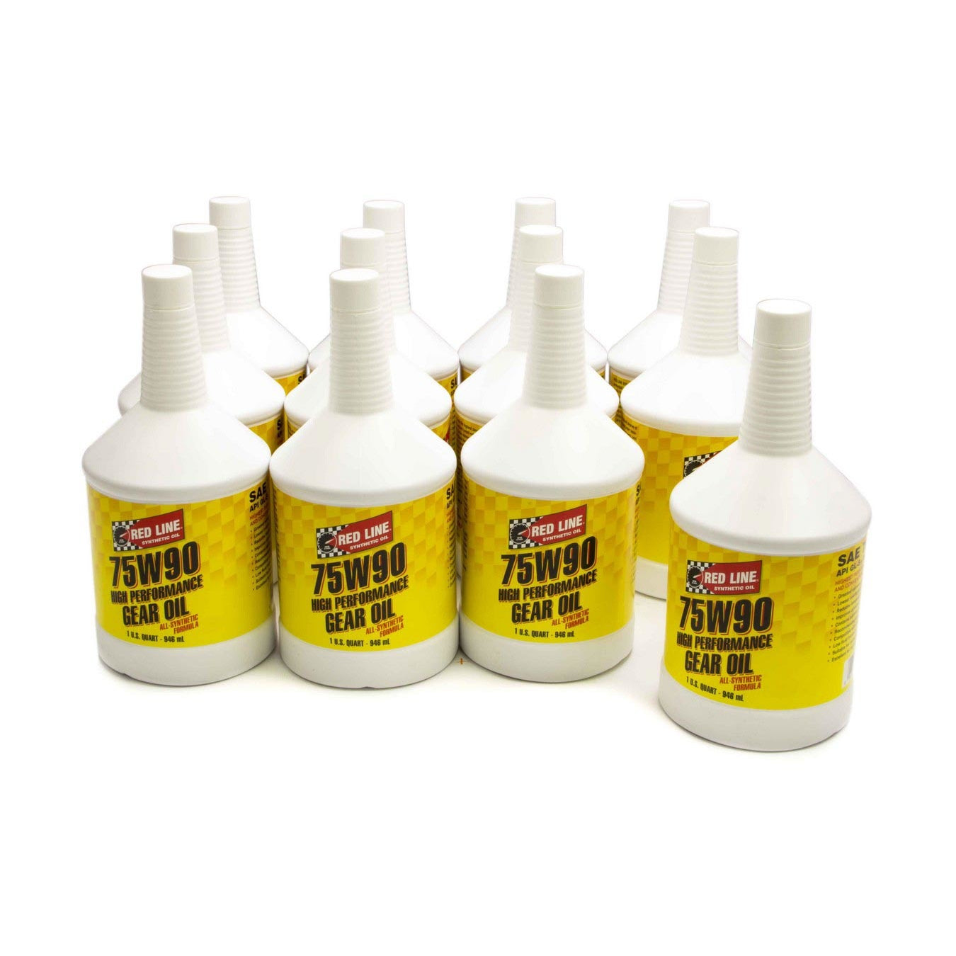 Red Line 75W90 GL-5 Gear Oil - 1 Quart (Case of 12)