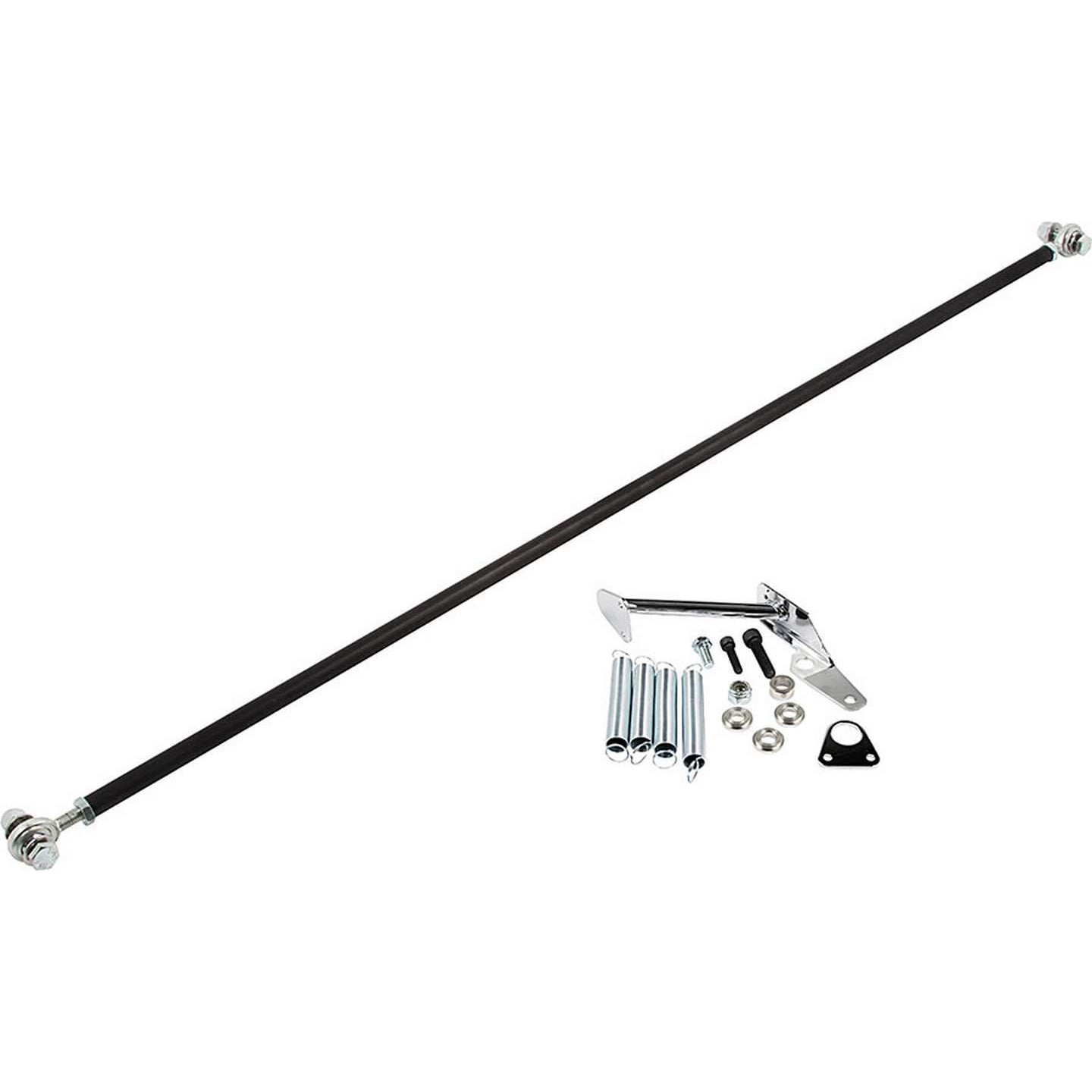 Allstar Performance Aluminum Carb Linkage Kit With Hollow Threaded Rod