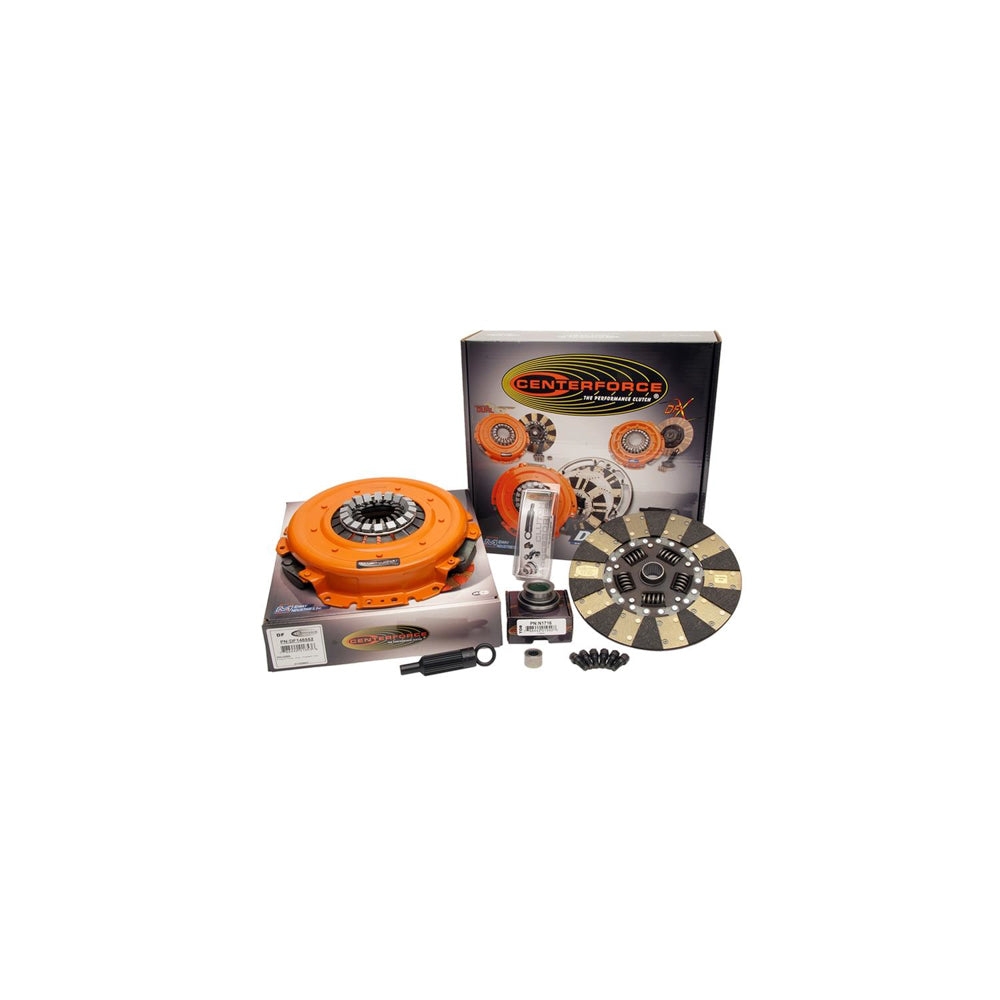 Centerforce Dual Friction Clutch Kit - Single Disc - 11" Diameter - 1-1/8" x 26 Spline - Sprung Hub - Organic - GM