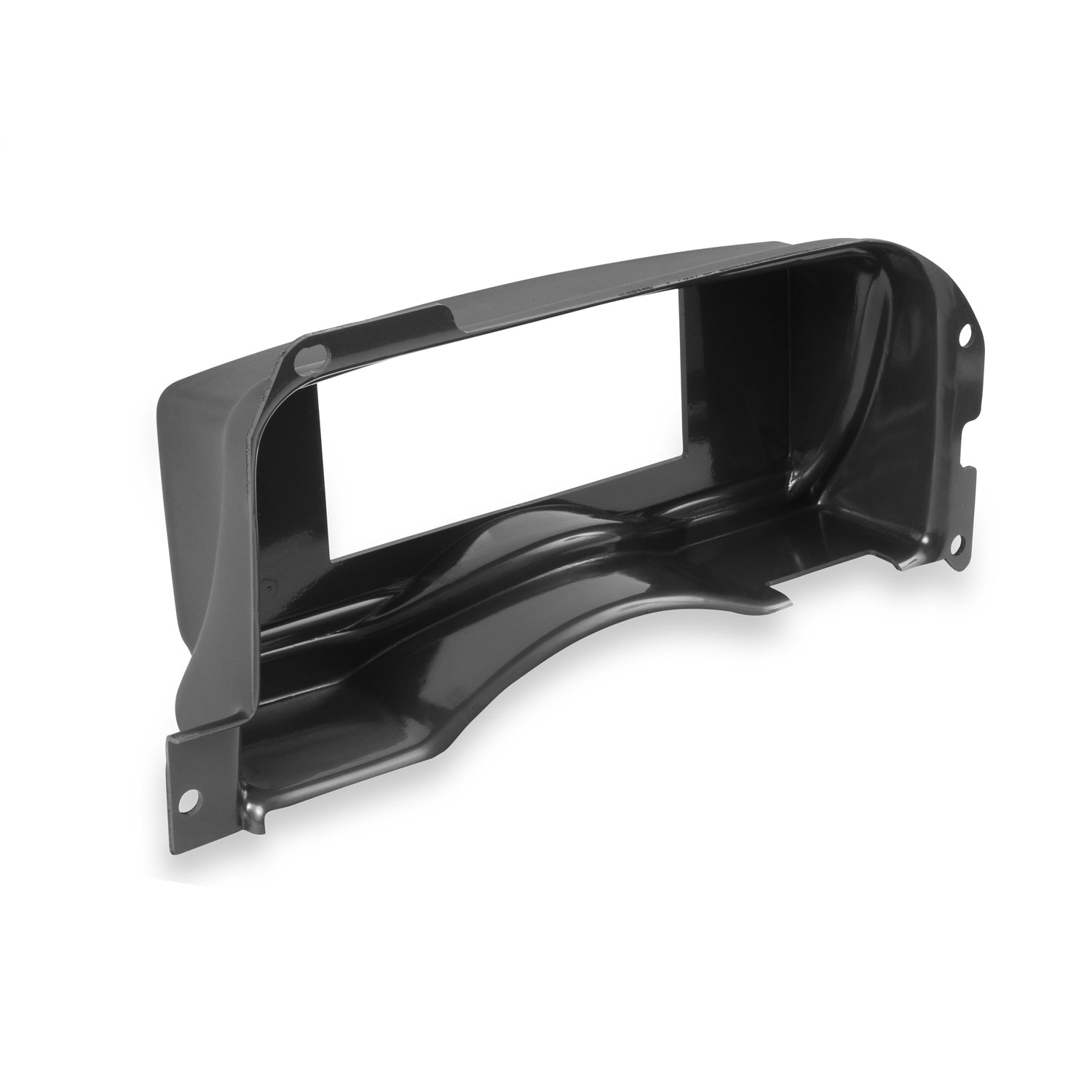 Holley EFI Gauge Mounting Panel - Dash Bezel - Black - Ford Mustang 1987-93