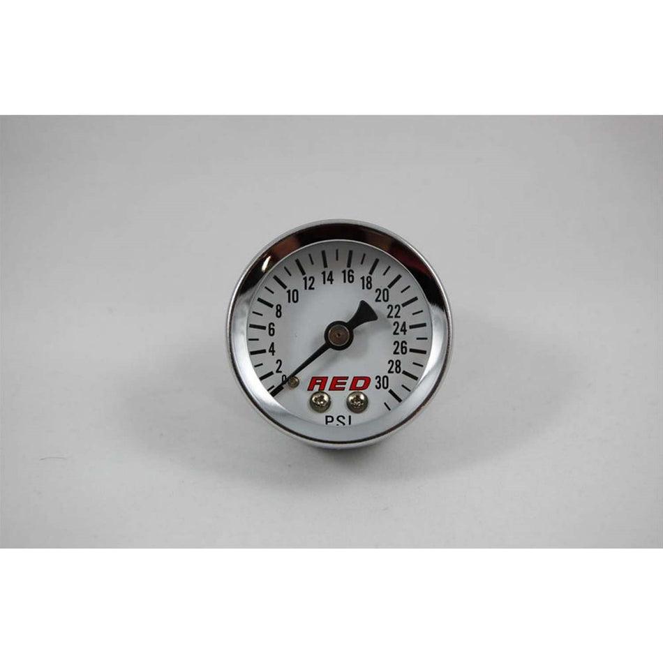 AED 1.5" Screw-In Fuel Pressure Gauge - 0-30 PSI
