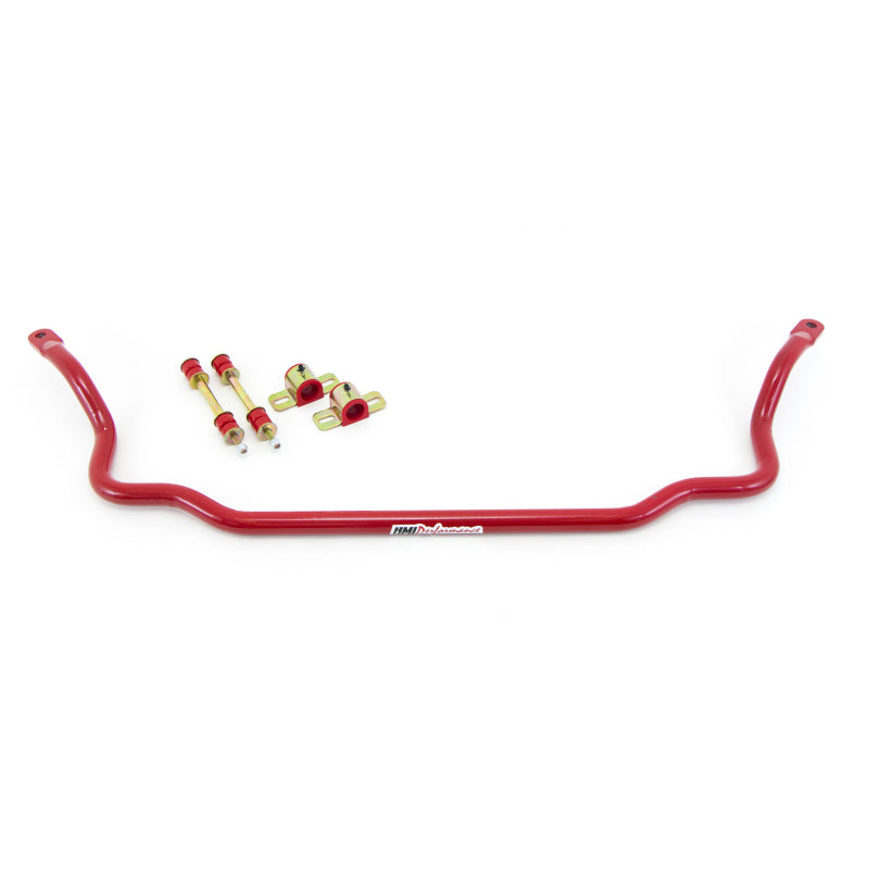 UMI Performance 1964-1972 GM A-Body 1.250" Solid Front Sway Bar - Red