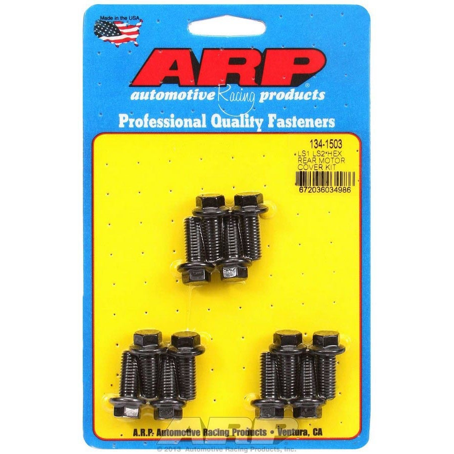 ARP Rear Motor Cover Bolt Kit - 6 Point LS1/LS2