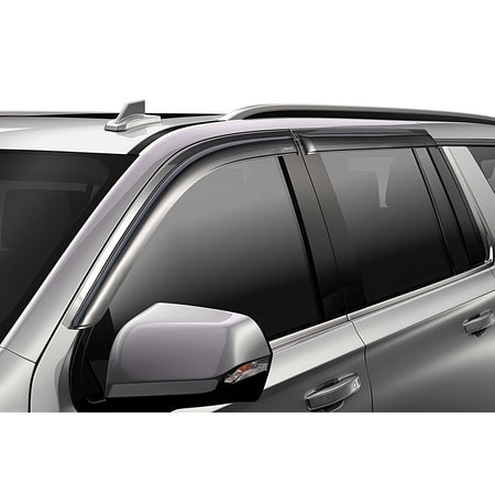 Auto Ventshade Original Ventvisor Front / Rear Side Window Visor - Stick-On - Dark Smoke - GM Fullsize Truck 2020-21