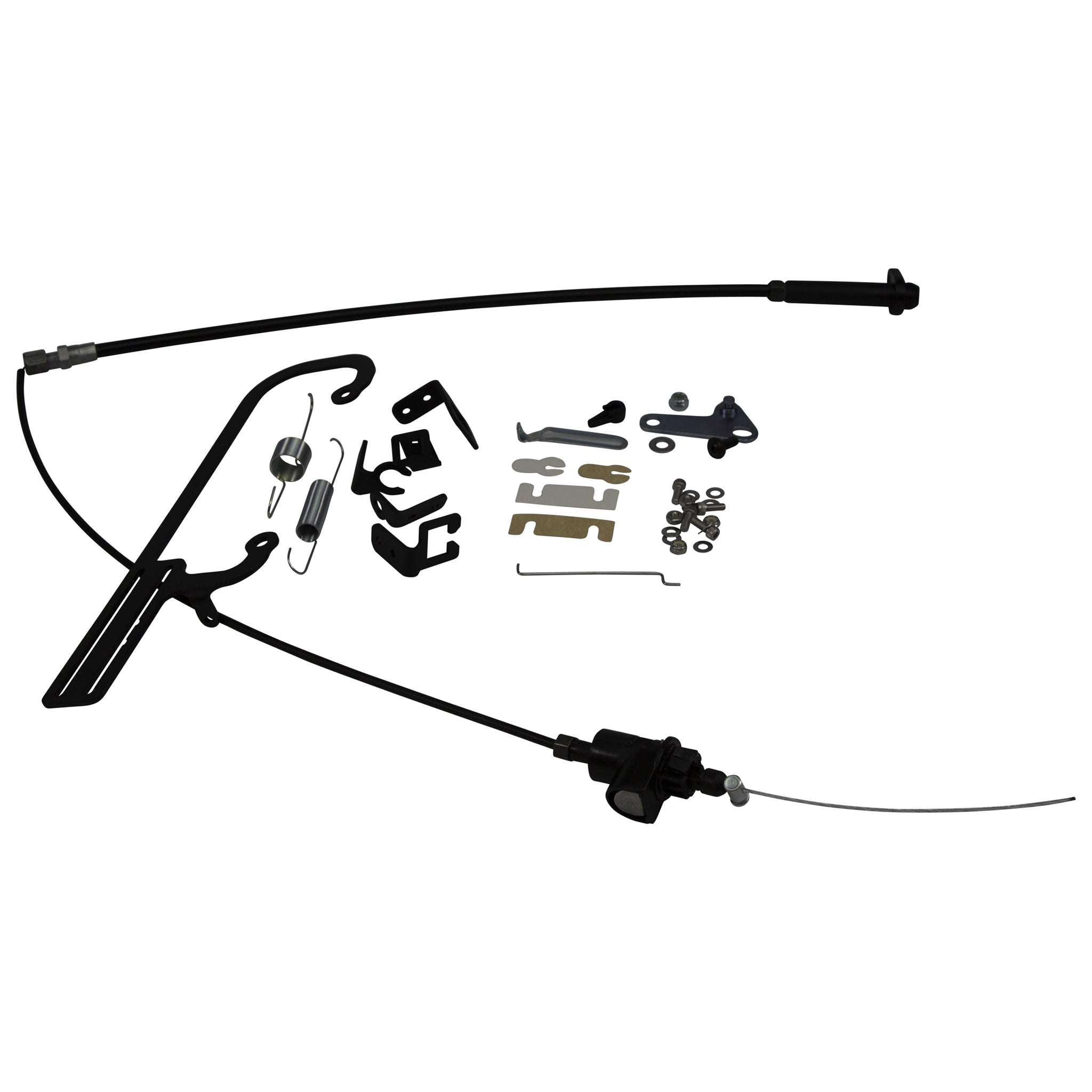 TCI Automotive Self Adjusting Kickdown Cable Steel Holley Carburetor 700R4/200R4 - Kit