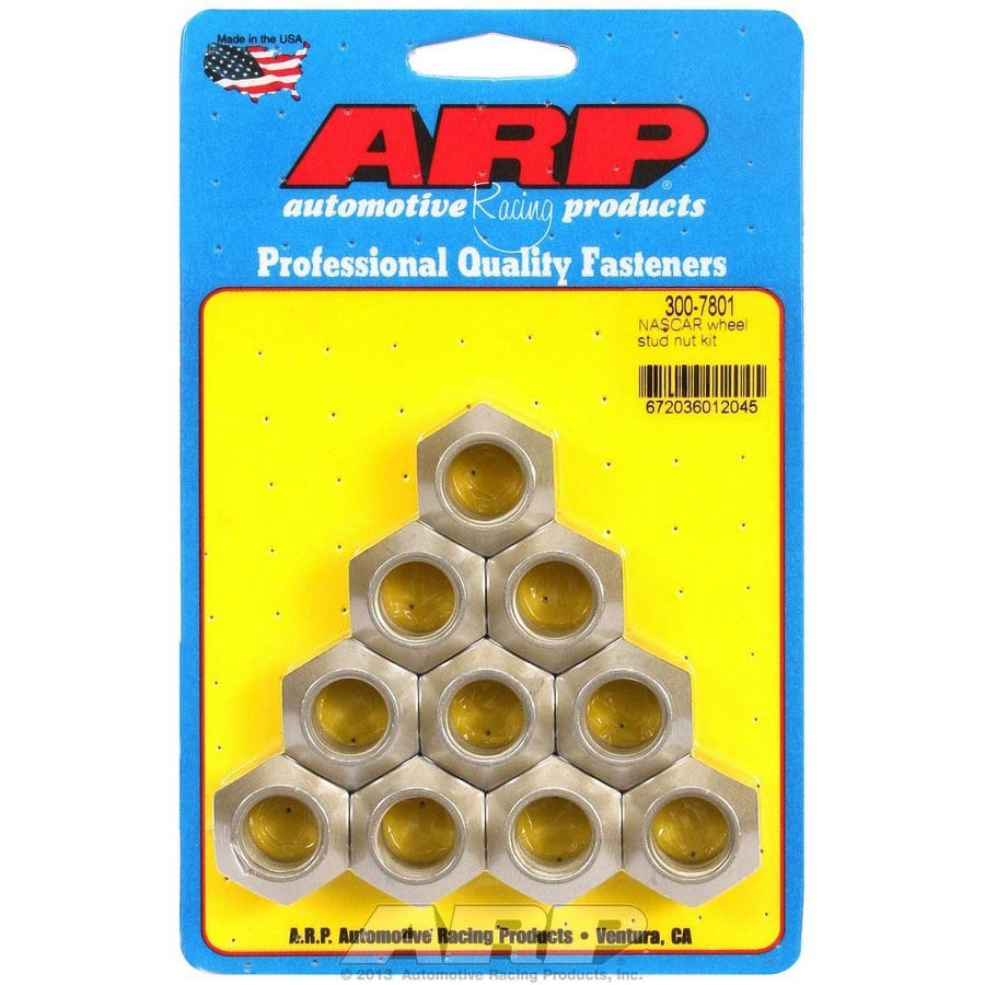 ARP NASCAR Speed Nuts Lug Nut Kit - Fine Thread 5/8-18 - (10 Pack)