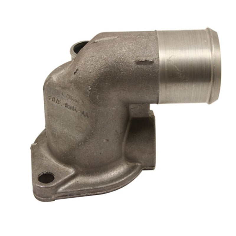 Ford Racing 90 Degree Water Neck 1-1/2" I.D. Hose Aluminum Natural - Small Block Ford