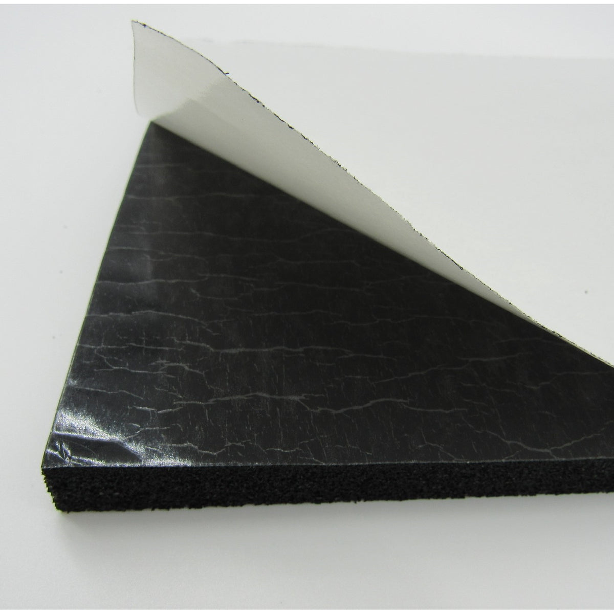 Hushmat Silencer Megabond Sound Barrier 23 x 36" Sheet 1/2" Thick Foam - Black
