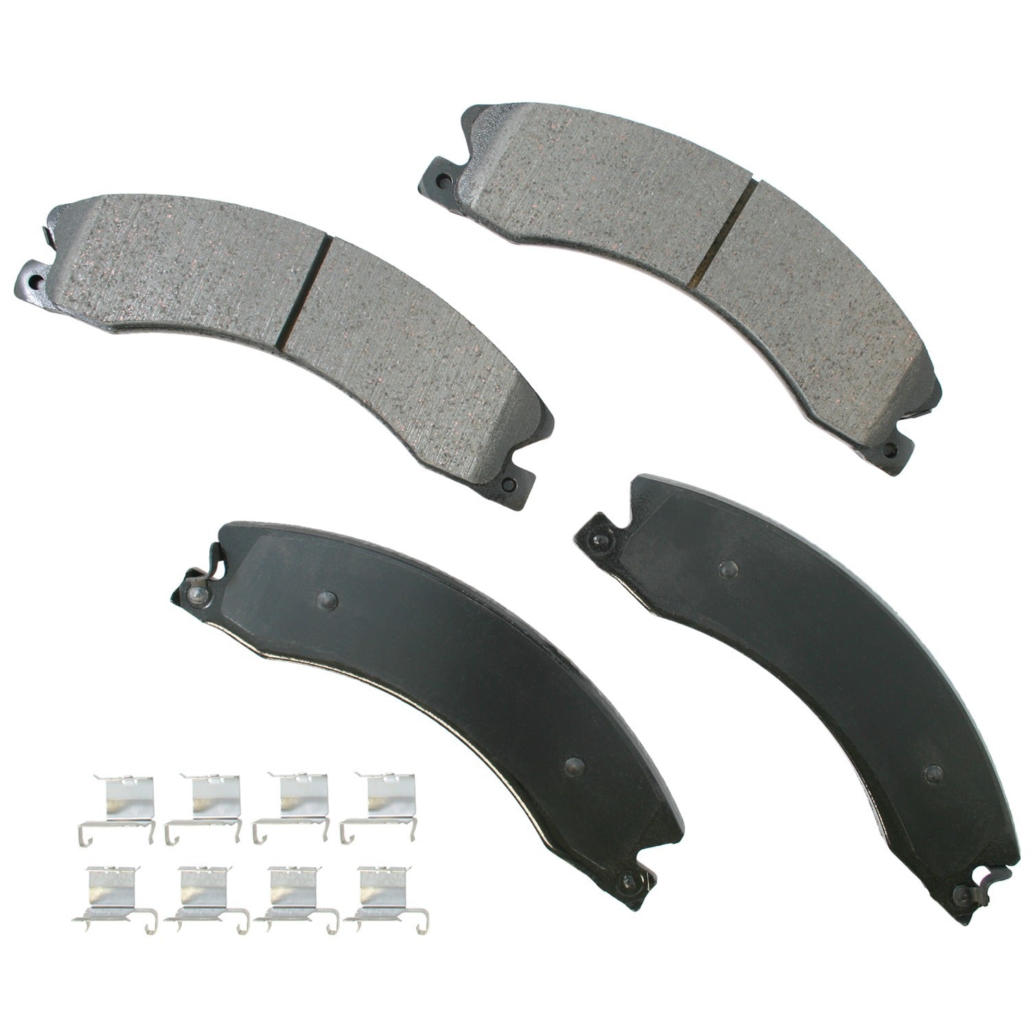 Akebono Brakes ProACT Front/Rear Brake Pads - GM Fullsize Truck 2011-19 (Set of 4)