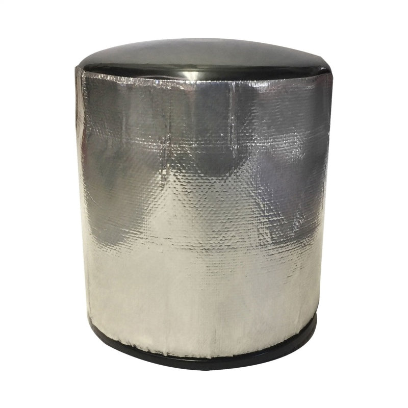 DEI Oil Filter Heat Shield - 3-1/2 x 4-1/2 x 4 " - Gold (Set of 3)