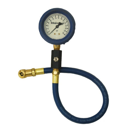 Intercomp Deluxe Liquid-Filled Air Pressure Gauge 2.5" - 0-30 PSI x 1 PSI Increments