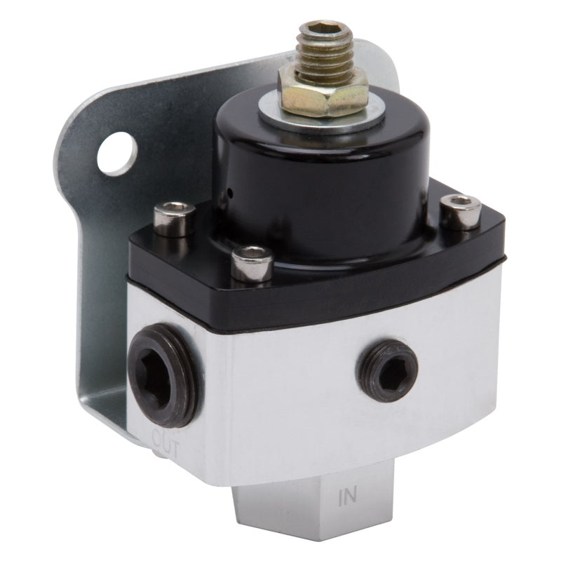 Edelbrock Fuel Pressure Regulator - Black - 4-1/2" - 9 PSI - Universal