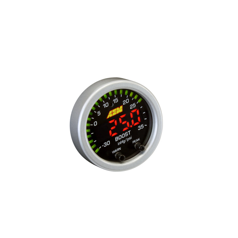 AEM X-Series Boost Gauge 30-35 psi Electric Digital - 2-1/16" Diameter