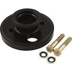 Peterson Bypass Oil Filter Adapter - Chevrolet V8 w/ Spin On Filter - Billet Aluminum - 1/2" NPT Inlet and Outlet
