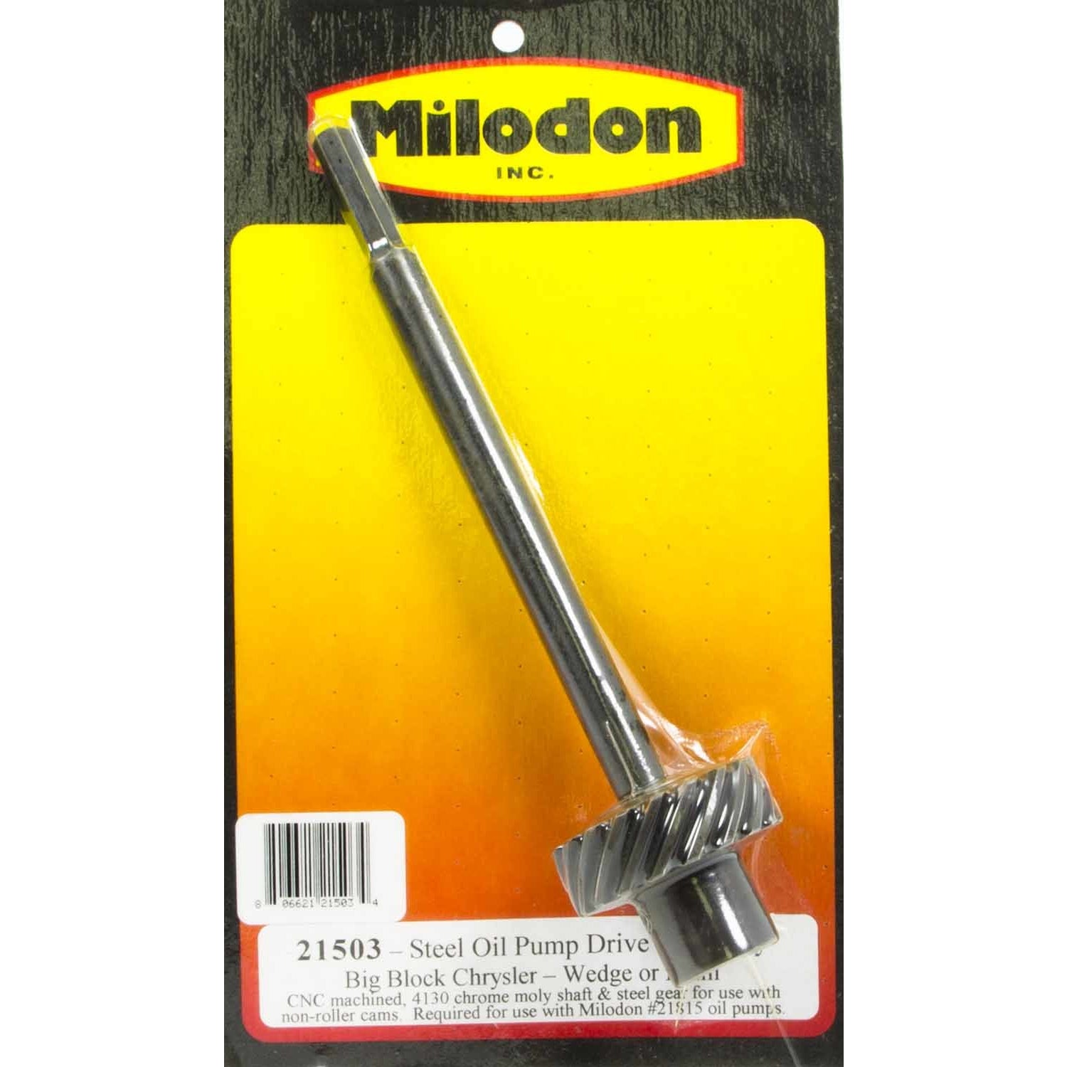 Milodon BB Chrysler Steel Oil Pump Drive Gear
