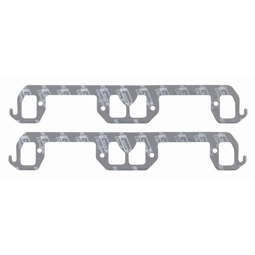 Mr. Gasket Ultra Seal Exhaust Gasket Set - Port Dimensions: Width: 1.3 in. x Height: 1.8 in.