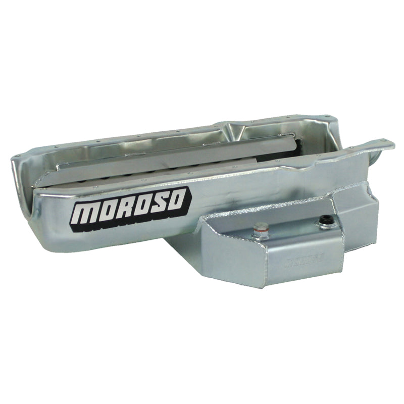 Moroso SB Chevy Oil Pan-Fabricated Tube Chassis with Lower Engines, '86 +