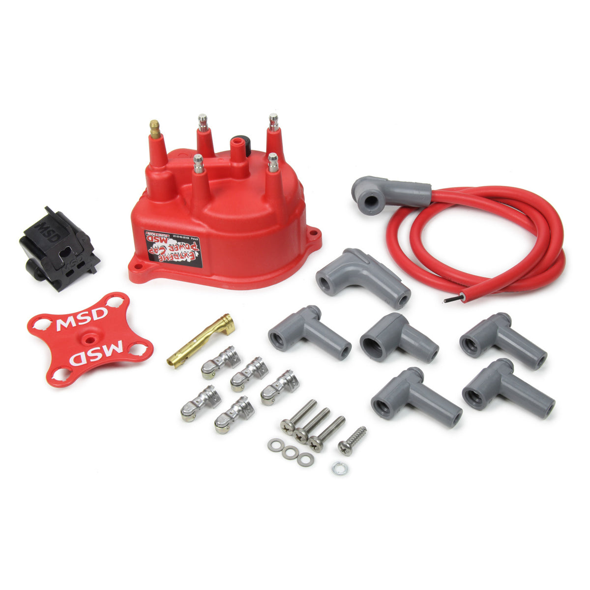 MSD Distributor Cap - Modified for Honda Civic 1.5/6L '92-'97 Red